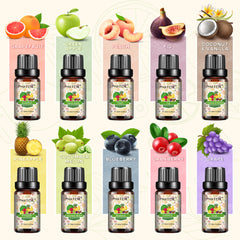 【NEW】Fruity Fragrance Oil Set 10Pcs x 10ML Gift Box