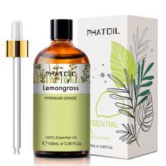 100% Lemongrass Essential Oil-3.38Oz-Package-PHATOIL