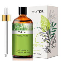 100% Vetiver Essential Oil-3.38Oz-Package-PHATOIL