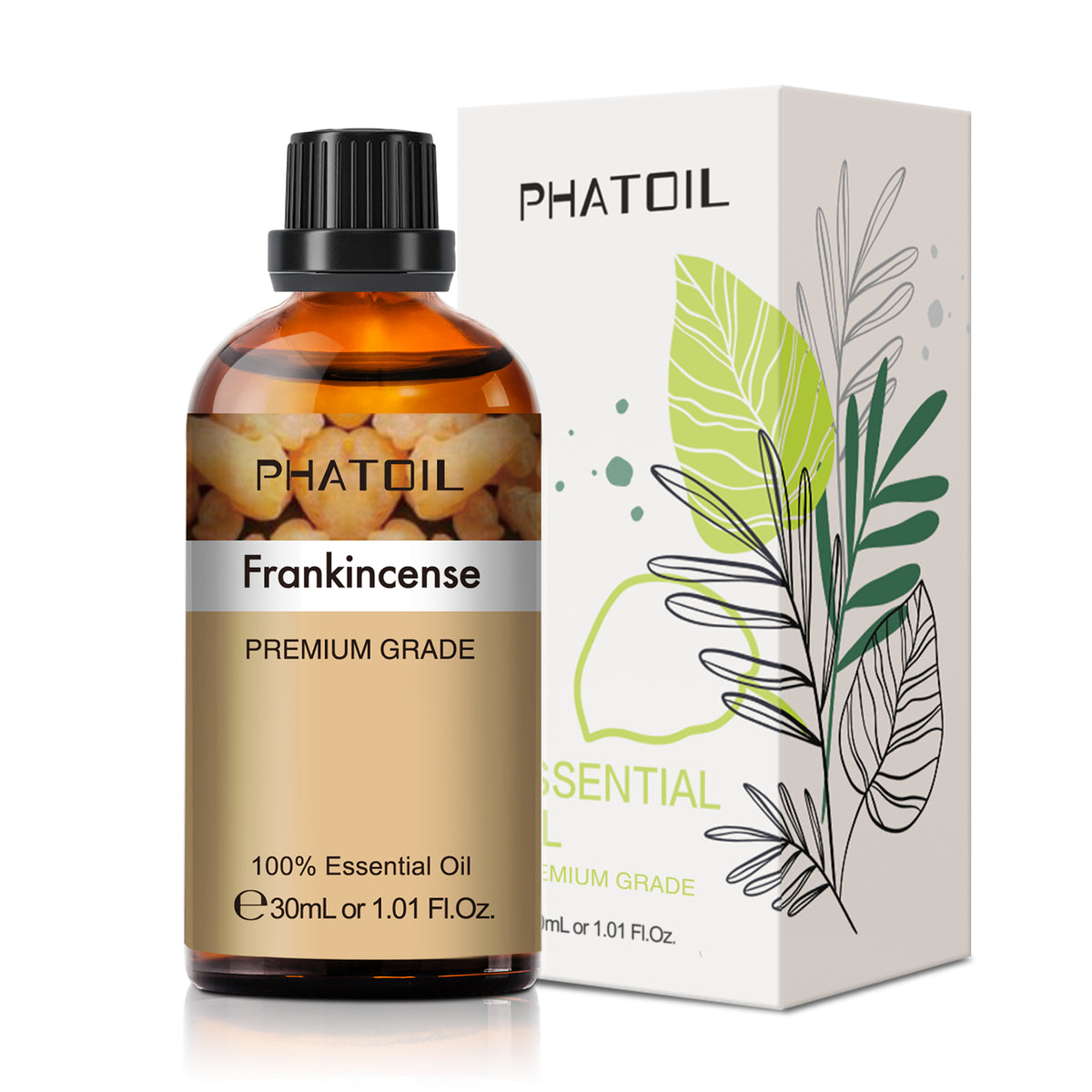 100% Frankincense Essential Oil-1.01Oz-Package-PHATOIL