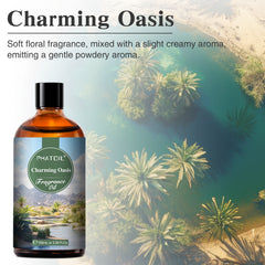 PHATOIL 100Ml Fragrance Oil Essential Oil for Soap Making, Aromatherapy, Charming Oasis Scent Oil for Diffuser