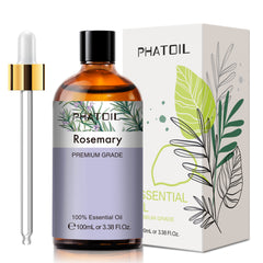 100% Rosemary Essential Oil-3.38Oz-Package-PHATOIL