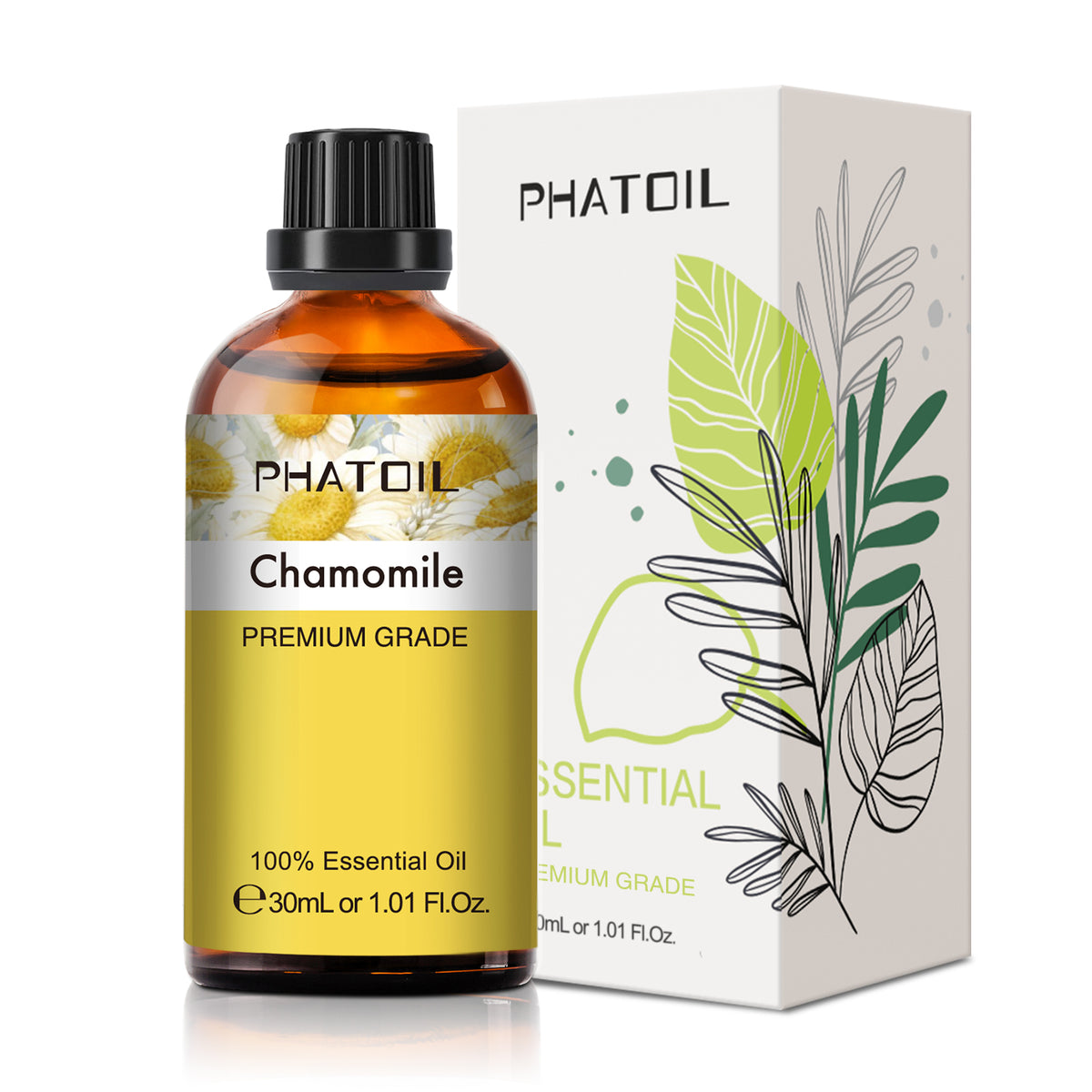100% Essential Oil-1.01Oz-Package-PHATOIL