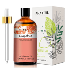 100% Grapefruit Essential Oil-3.38Oz-Package-PHATOIL