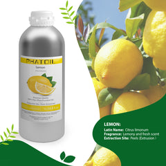 100% Lemon Essential Oil-33.8Oz-Product Information-PHATOIL