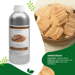 100% Sandalwood Essential Oil-33.8Oz-Product Information-PHATOIL