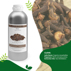 100% Clove Bud Essential Oil-33.8Oz-Product Information-PHATOIL