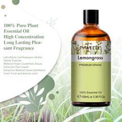 100% Lemongrass Essential Oil-Product Information-PHATOIL