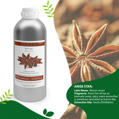 100% Anise Star Essential Oil-33.8Oz-Product Information-PHATOIL