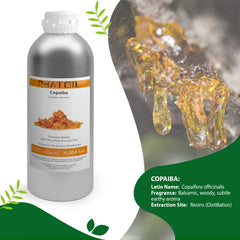 100% Copaiba Essential Oil-33.8Oz-Product Information-PHATOIL