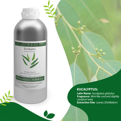 100% Eucalyptus Essential Oil-33.8Oz-Product Information-PHATOIL