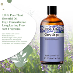 100% Clary Sage Essential Oil-Product Information-PHATOIL