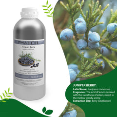 100% Juniper Berry Essential Oil-33.8Oz-Product Information-PHATOIL