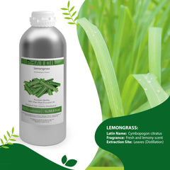 100% Lemongrass Essential Oil-33.8Oz-Product Information-PHATOIL