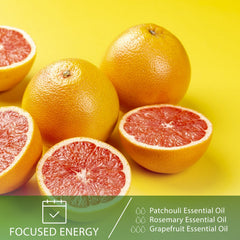 PHATOIL Grapefruit Essential Oils for Diffusers Humidifier 100% Pure Natural Aromatherapy Massage Bath Sleep Relaxation 30ml/1.01 fl.Oz