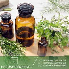 PHATOIL Rosemary Essential Oils for Diffusers Humidifier 100% Pure Natural Aromatherapy Massage Bath Sleep Relaxation 30ml/1.01 fl.Oz