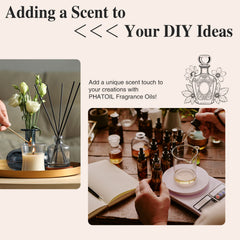 Phatoil Fragrance Oil for Diffuser Skin Fragrance DIY Candle Soap Making,  100ML (3.38FL.OZ)
