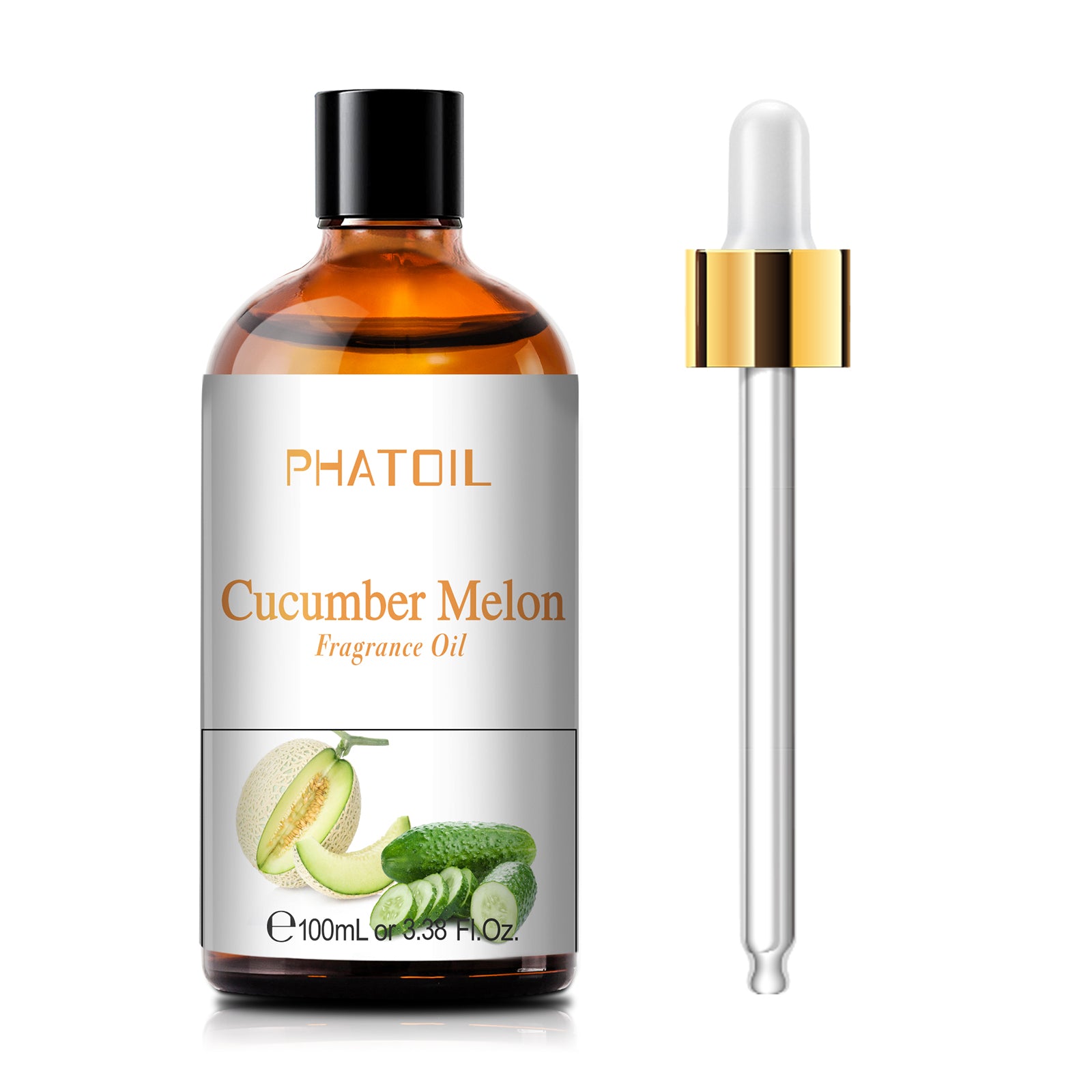 Cucumber Melon Fragrance Oil-3.38Oz-Bottle-PHATOIL