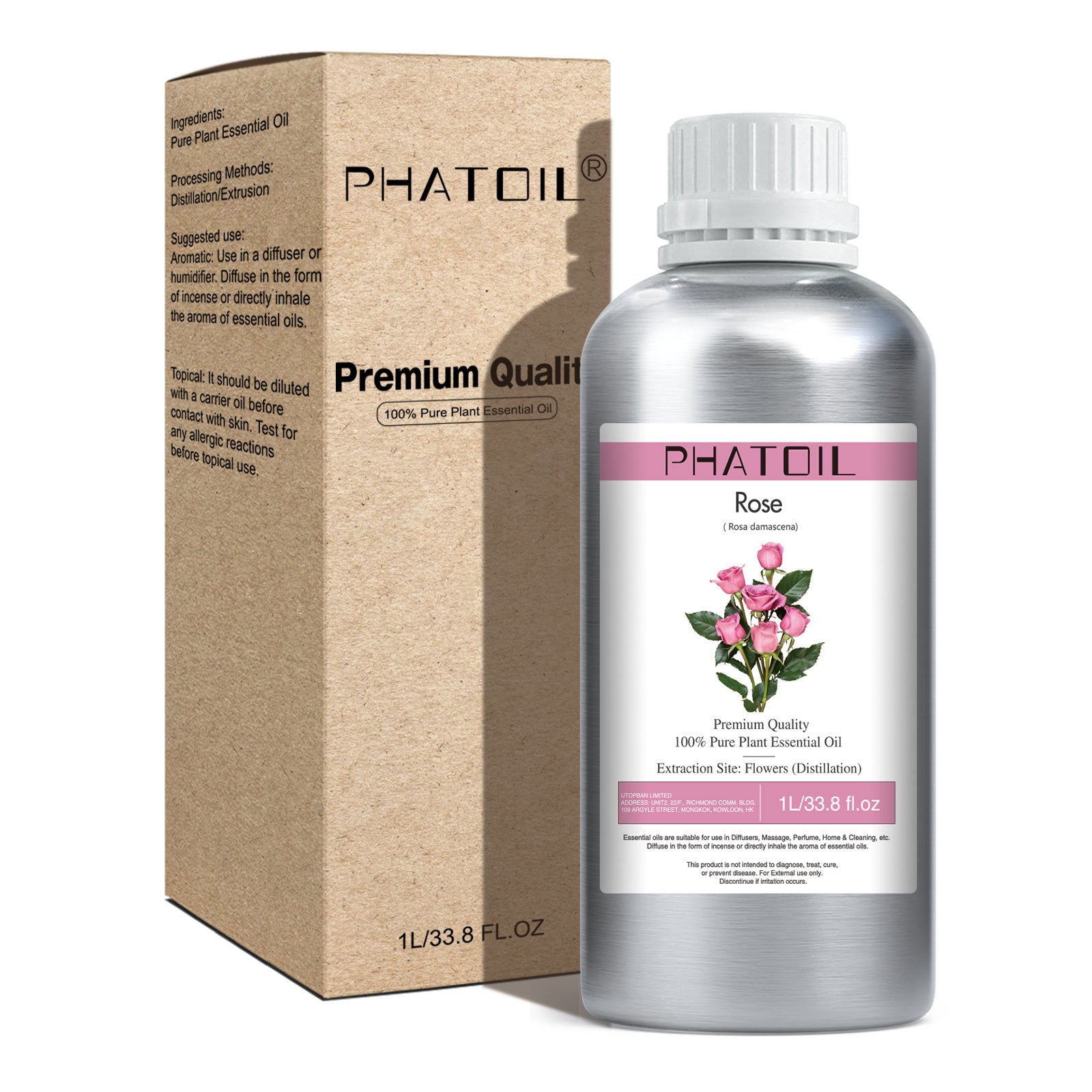 Rose Essential Oil Benefit | 100% Pure and Natural | PHATOIL