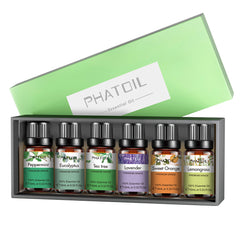 Premium Essential Oil Set-6×0.33Oz-Package-PHATOIL
