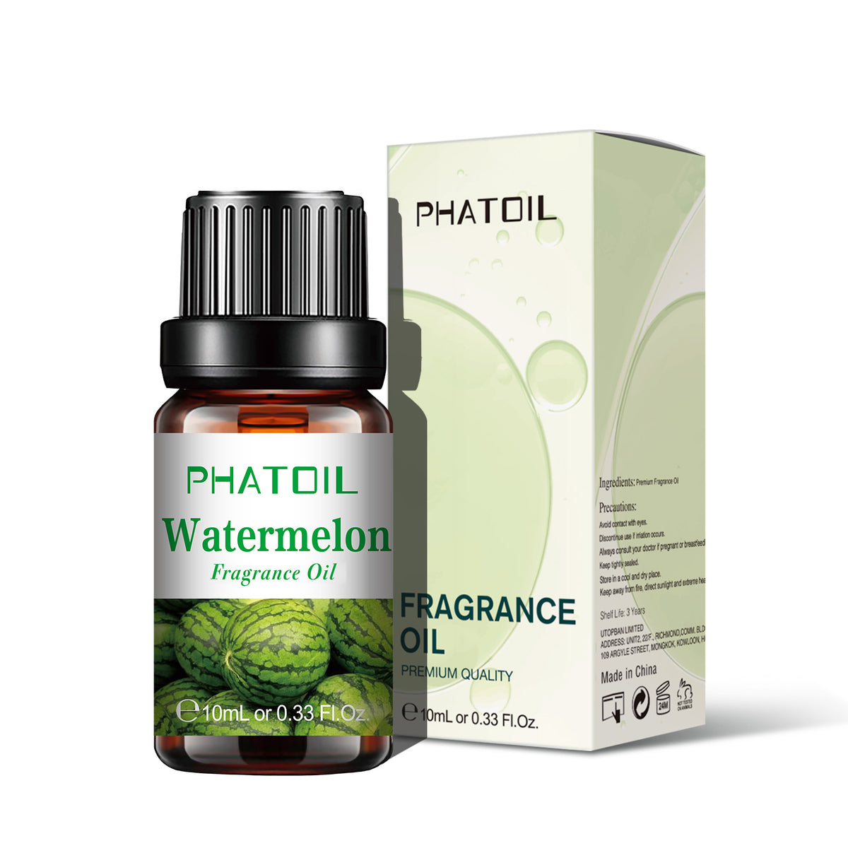 Watermelon Fragrance Oil-0.33Oz-Package-PHATOIL