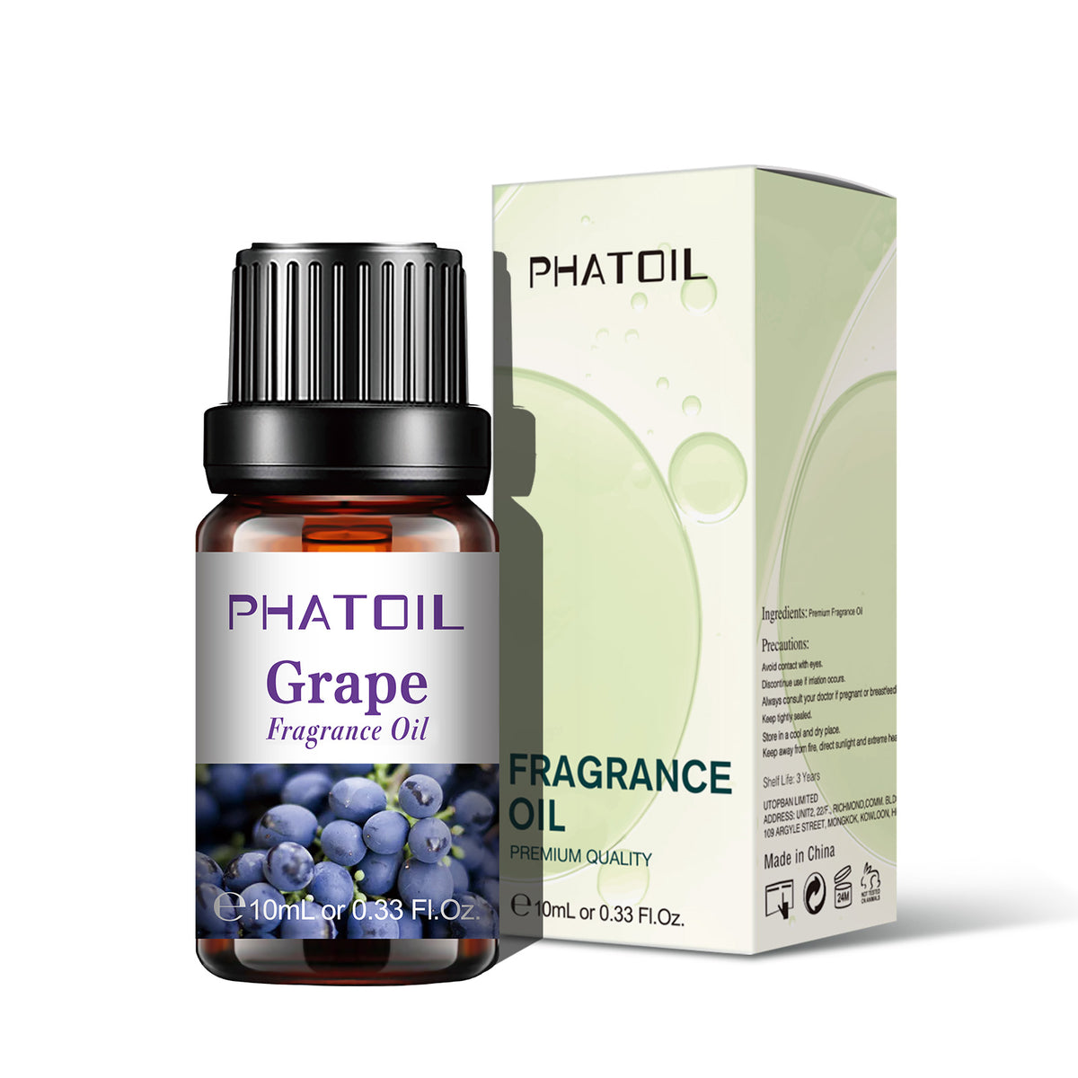 Grape Fragrance Oil-0.33Oz-Package-PHATOIL