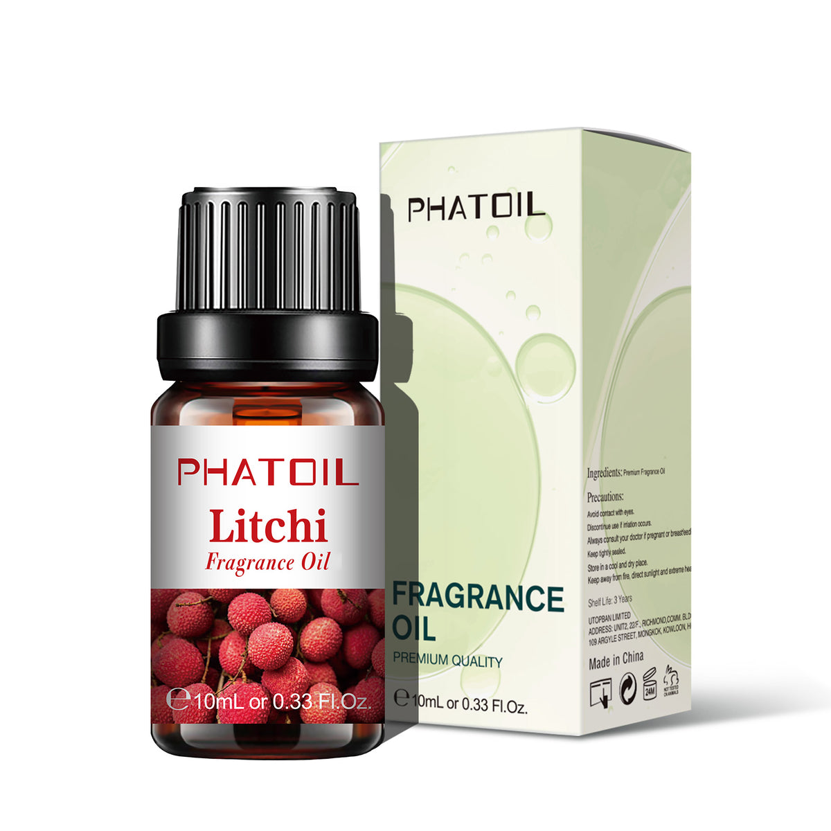 Litchi Fragrance Oil-0.33Oz-Package-PHATOIL