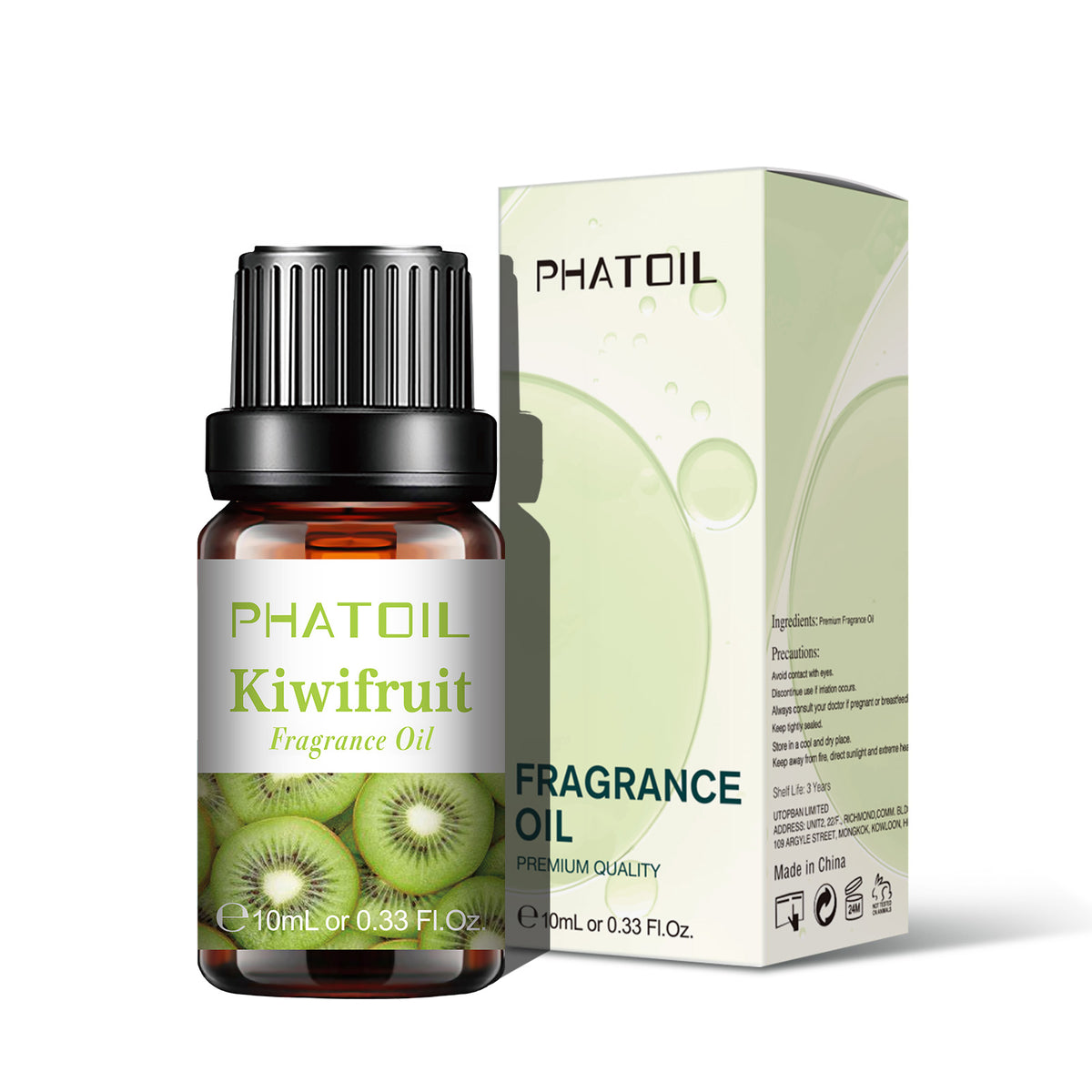 Kiwifruit Fragrance Oil-0.33Oz-Package-PHATOIL