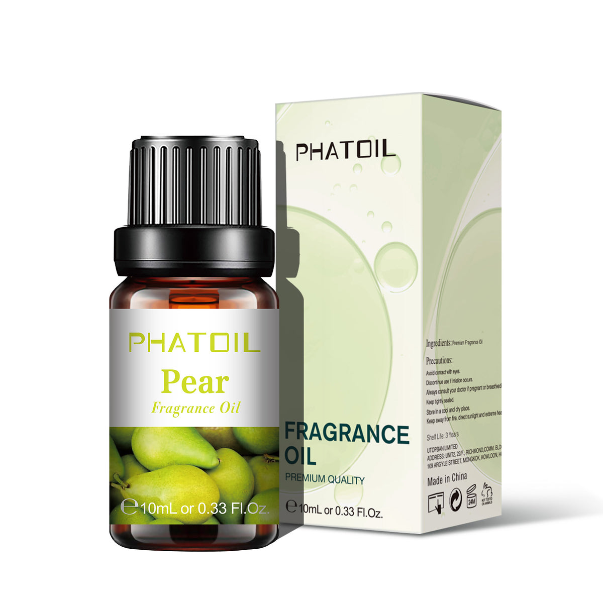 Pear Fragrance Oil-0.33Oz-Package-PHATOIL