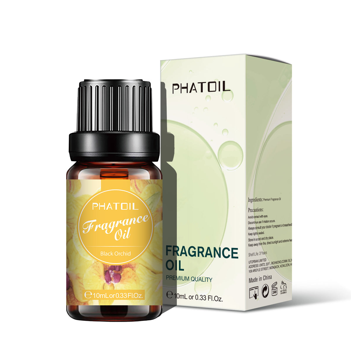 Black Orchid Fragrance Oil-0.33Oz-Package-PHATOIL