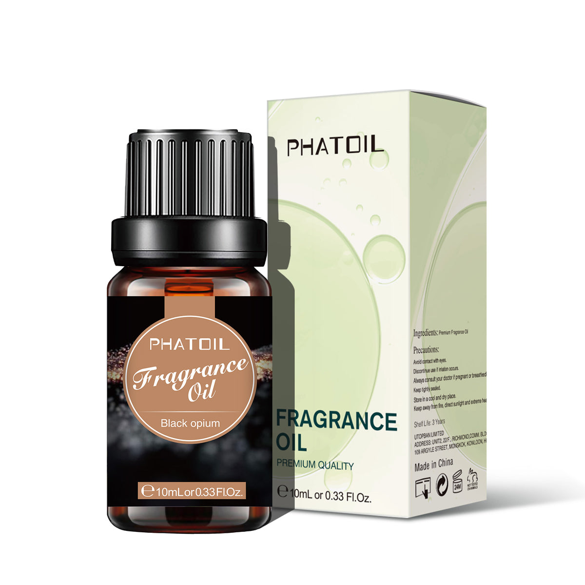 Black Opium Fragrance Oil-0.33Oz-Package-PHATOIL