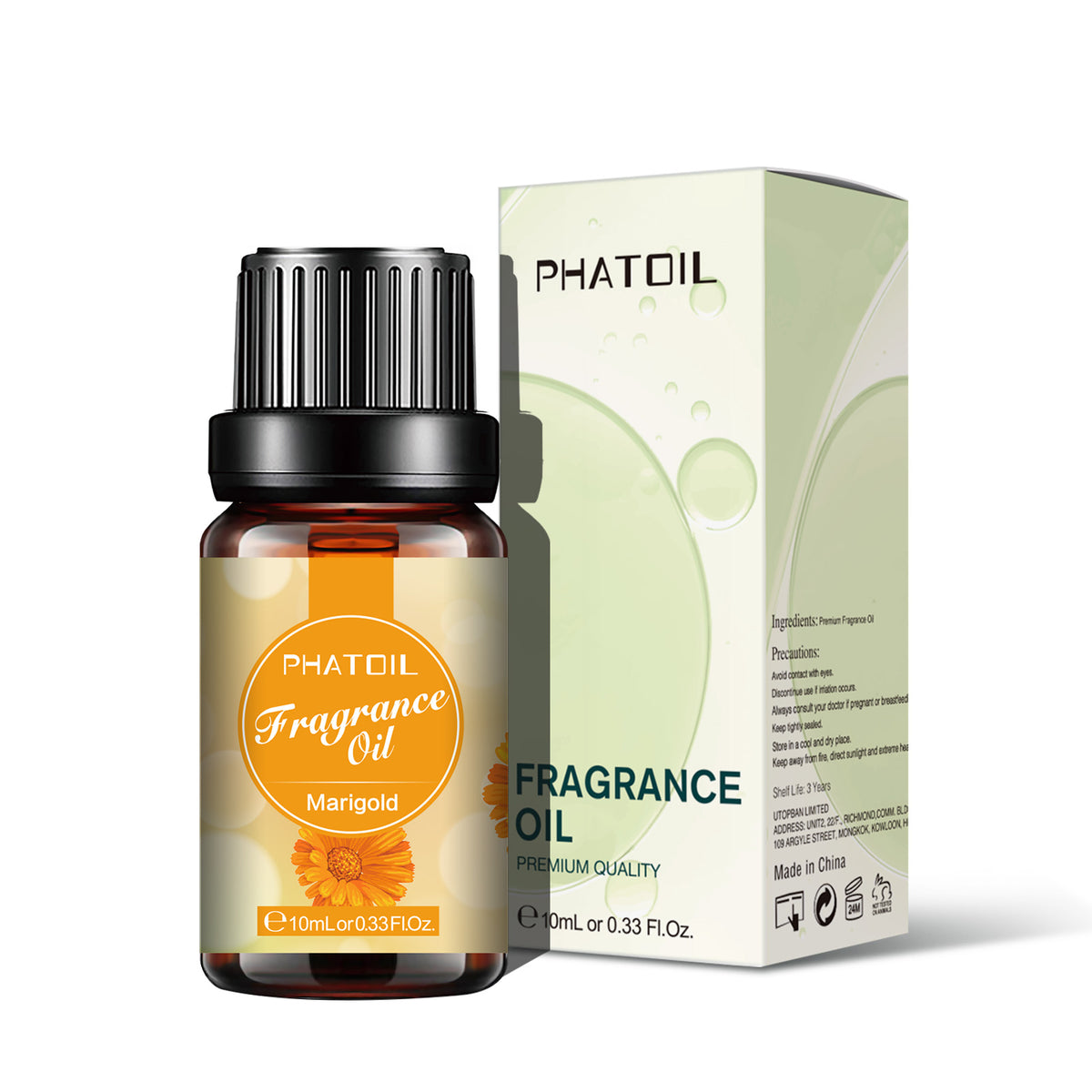 Marigold Fragrance Oil-0.33Oz-Package-PHATOIL