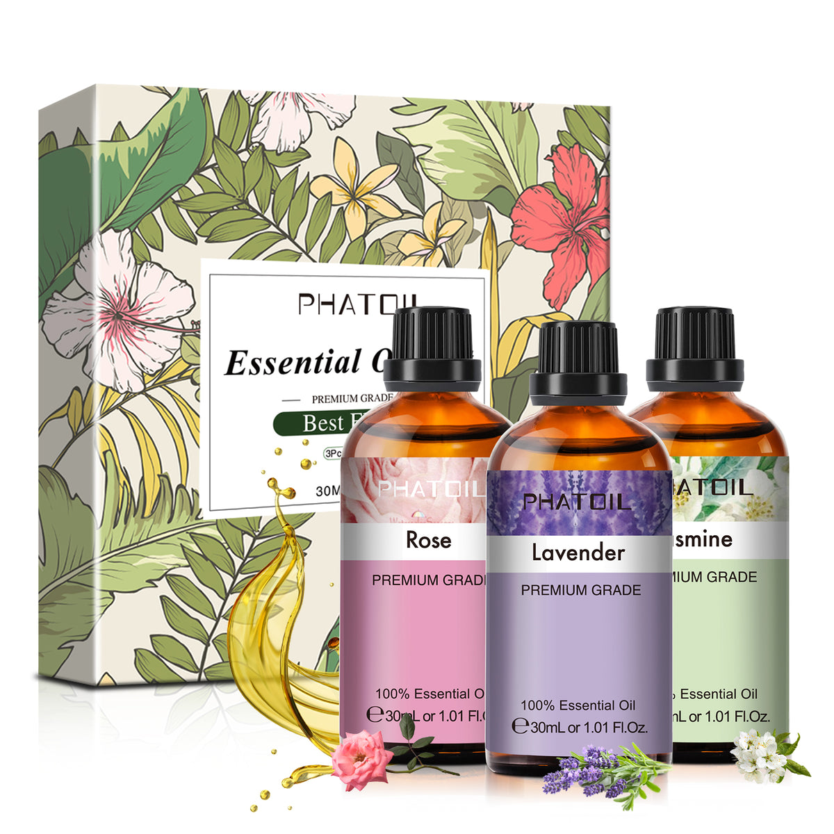 Best Floral Collection Collection Essential Oils Set