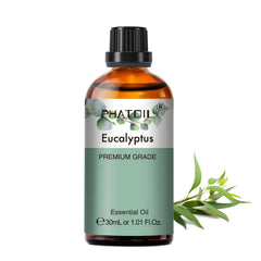 PHATOIL 30ml Eucalyptus Essential Oils for Humidifier 100% Pure Eucalyptus Oil for Massage Relaxation