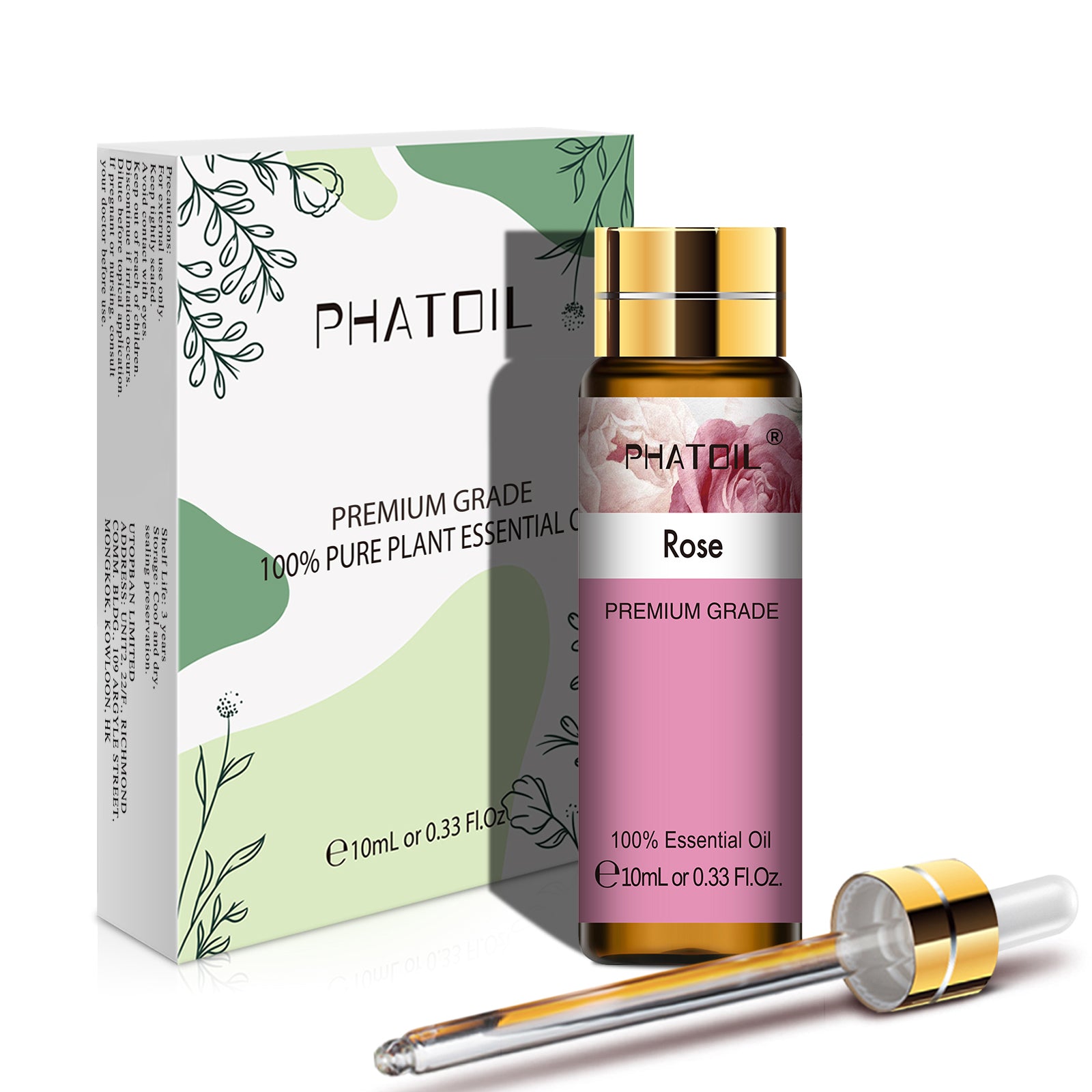 Rose Essential Oil Benefit | 100% Pure and Natural | PHATOIL