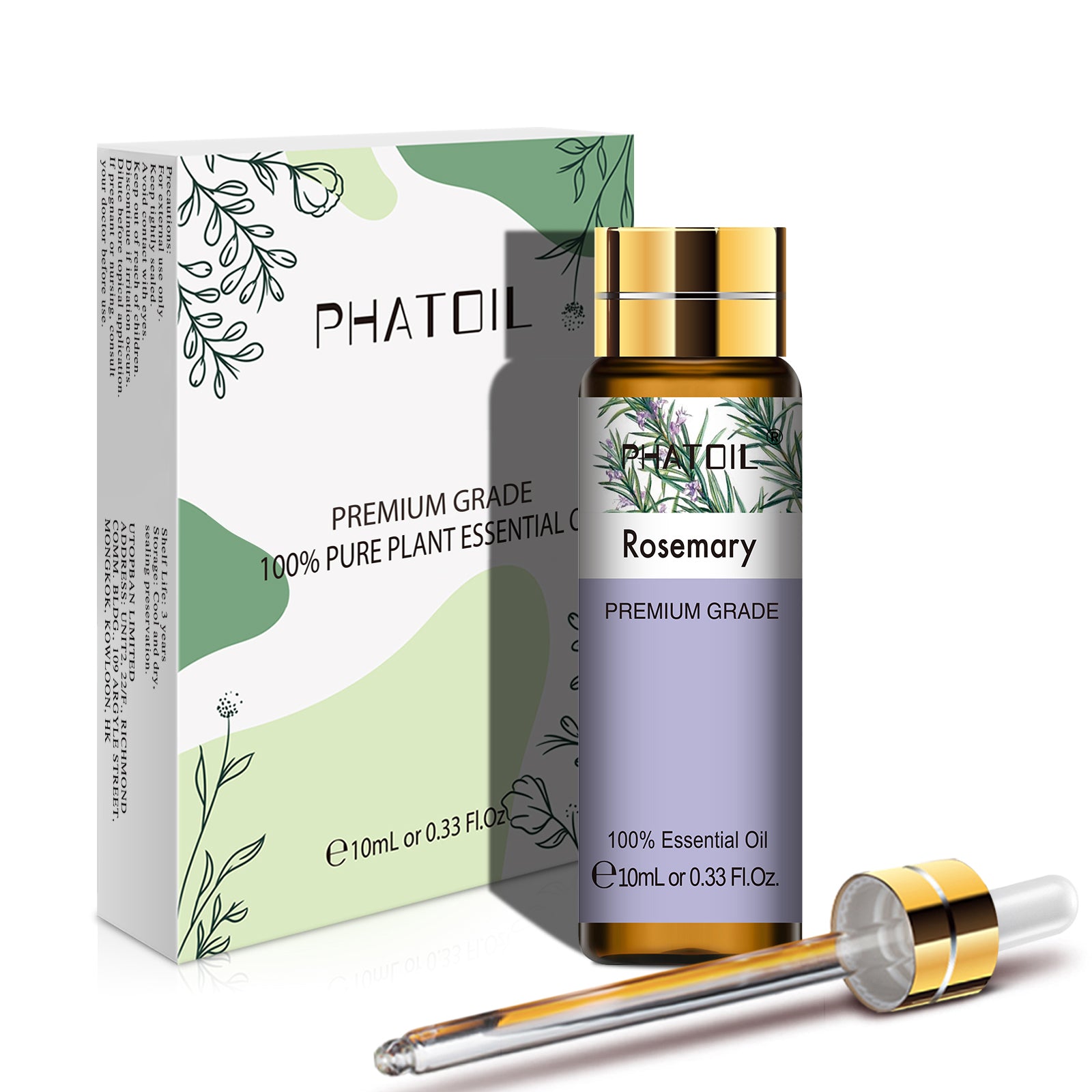 Rosemary Essential Oil Benefit | 100% Pure and Natural | PHATOIL