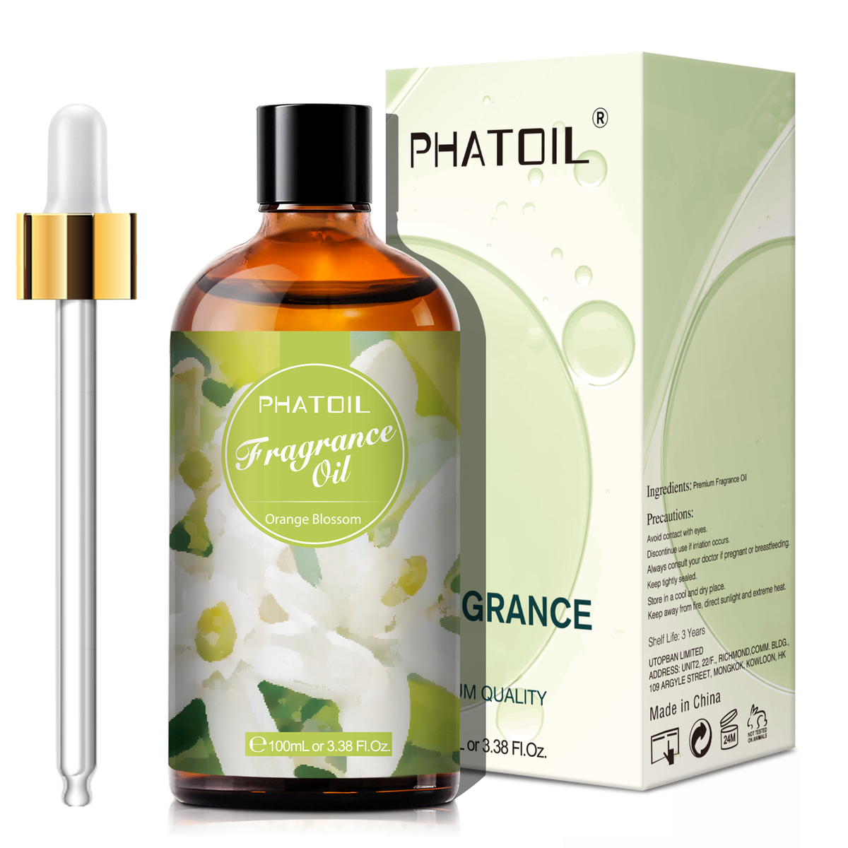 Orange Blossom Fragrance Oil-3.38Oz-Package-PHATOIL