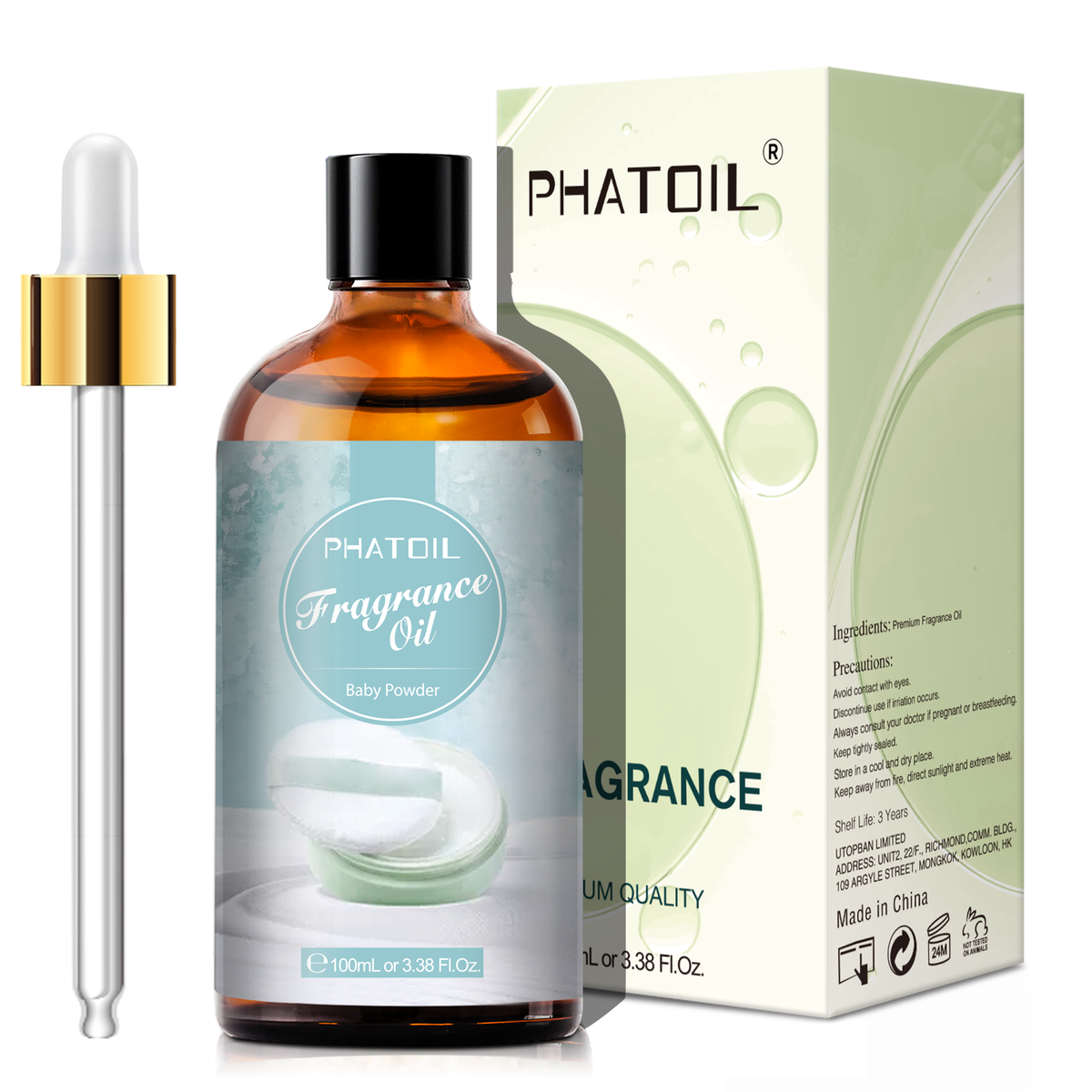 Baby Powder Fragrance Oil-3.38Oz-Package-PHATOIL