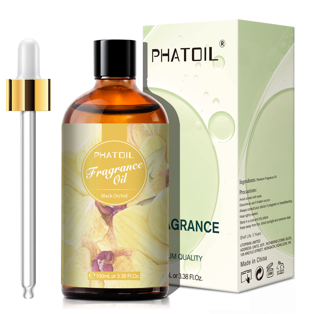 Black Orchid Fragrance Oil-3.38Oz-Package-PHATOIL