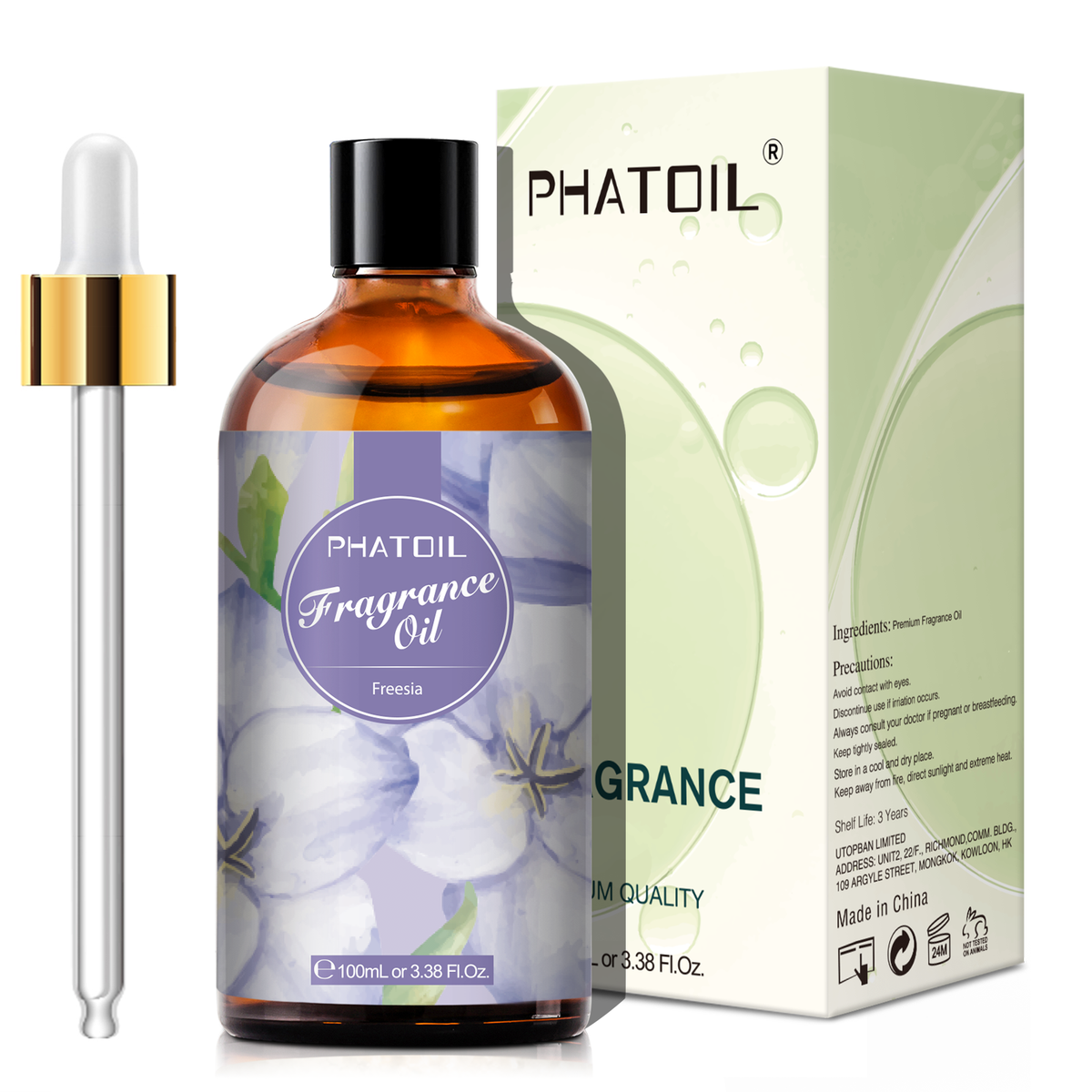 Freesia Fragrance Oil-3.38Oz-Package-PHATOIL