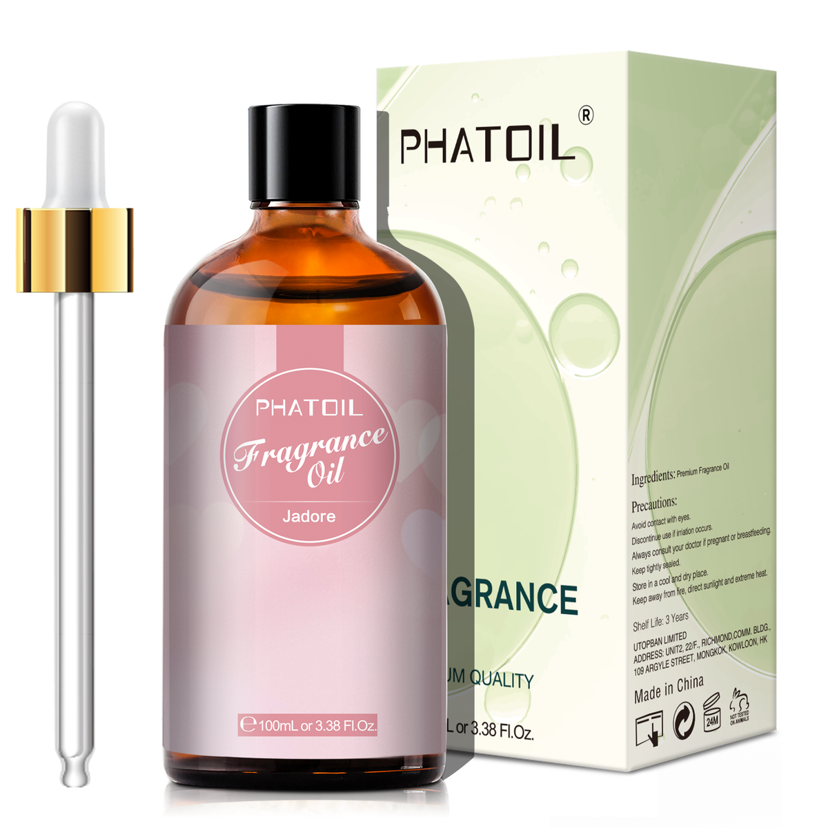 Jadore Fragrance Oil-3.38Oz-Package-PHATOIL